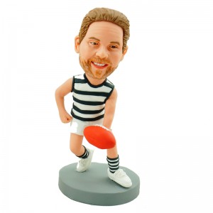 personalised australian football bobblehead