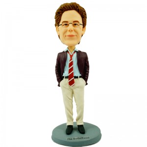 personalised casual man bobblehead