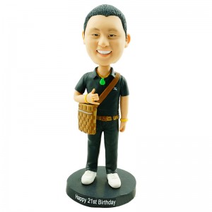 personalised fashion boy bobblehead