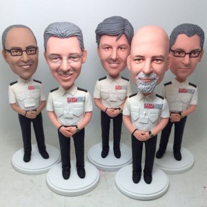 personalised five colleagues bobblehad