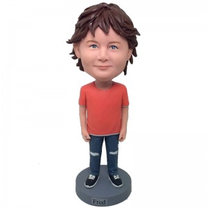 personalised funny kid bobblehead