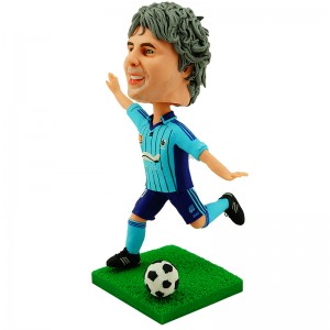 personalised soccer player bobblehead