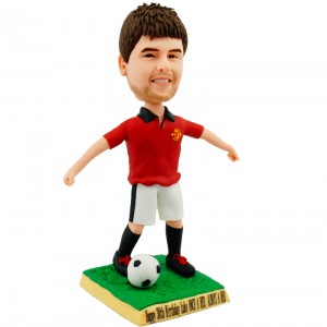 personalised soccer player bobblehead