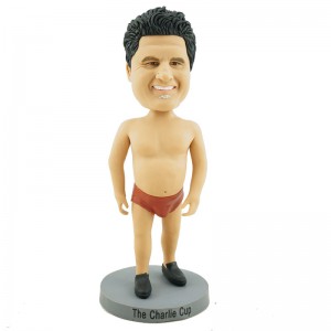 personalised underpants man bobblehead