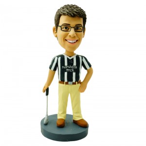 professional golfer bobblehead customised