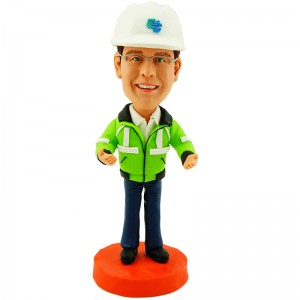 senior architecture en engineer custom bobblehead