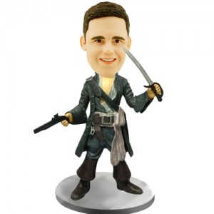 pirate personalized bobblehead