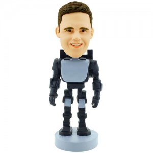 personalised robot bobblehead