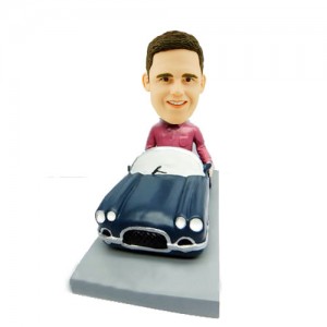custom bubble car bobblehead