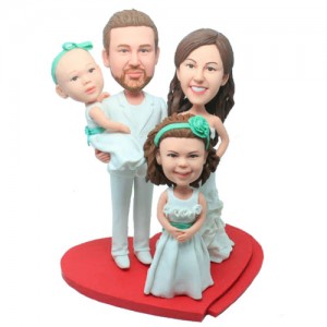 custom family bobbleheads