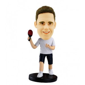 table tennis personalised bobblehead