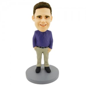 personalised smart colleague bobblehead