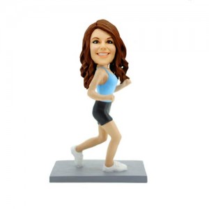 running pretty woman custom bobblehead