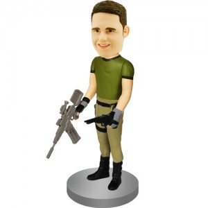 custom bobblehead firefly gunman