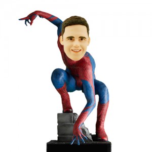 personlised spider man bobblehead