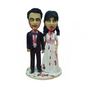 terror wedding bobbleheads