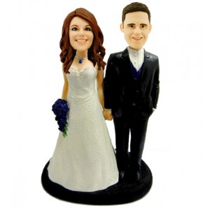 personalised wedding cake topper