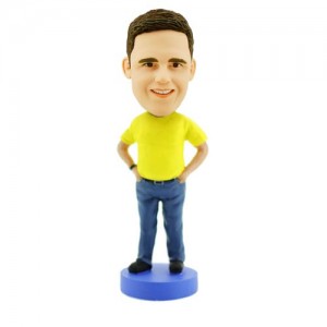custom boss bobble head doll