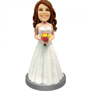 personalised bridesmaids wedding cake topper