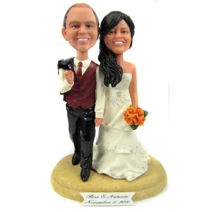 custom couple bobbleheads