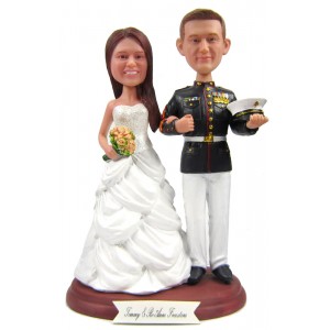 military officer custom bobbleheads