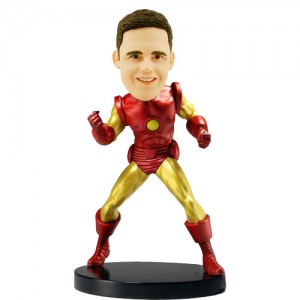 custom iron man bobblehead