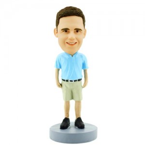 casual man custom bobblehead