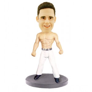 fighter customized bobblehead