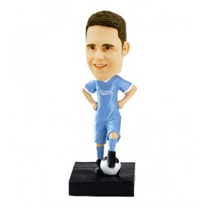 football player customised bobblehead