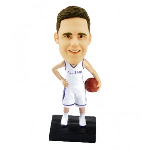 basketball personalised bobble head