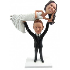 hercules groom wedding cake topper