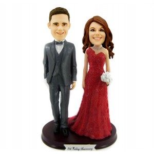 custom wedding bobblehead