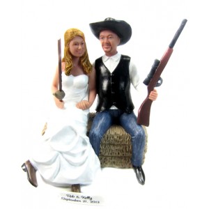 huntsman personalised bobblehead couple
