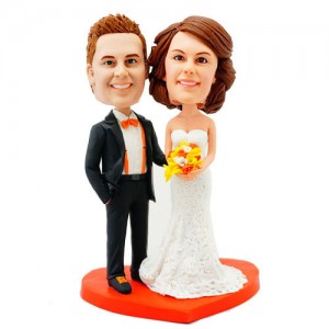 personalised wedding bobblehead