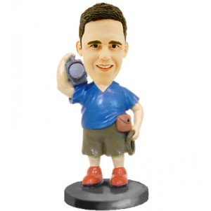 customised film lover bobblehead