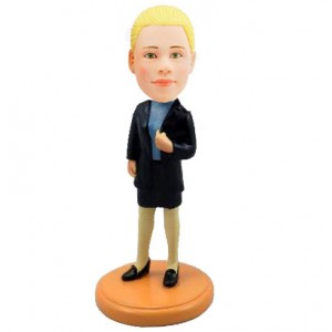 custom sexy office lady bobble head