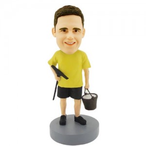 custom painter man bobblehead