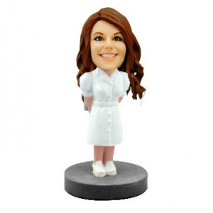 nurse customized bobblehead