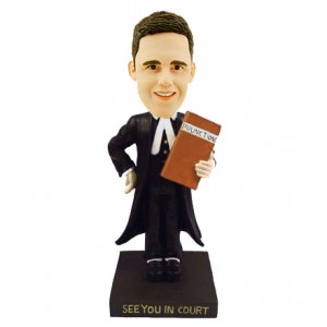 customised bobble head lawyer