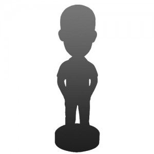 customised bobblehead for single