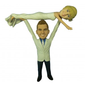 funny wedding cake topper