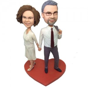 customized couple bobblehead
