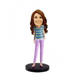 sexy lady customized bobblehead