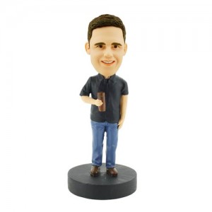 casual man custom bobblehead