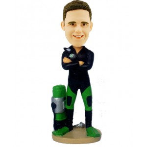diver personalized bobblehead