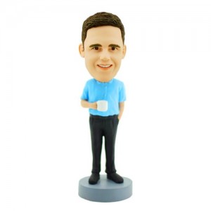 personalised office colleague bobblehead