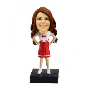 cheerleader customised bobblehead