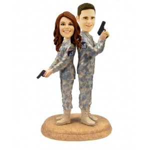 custom army combat uniform bobbleheads