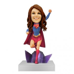 super girl customized bobblehead