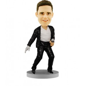 personalized bobblehead michael jackson